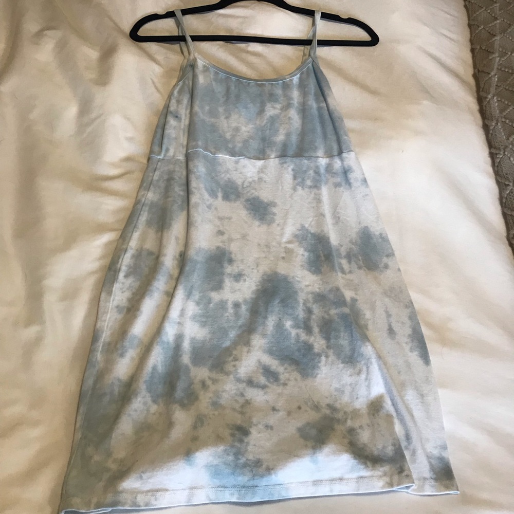 Tie dye bodycon dress